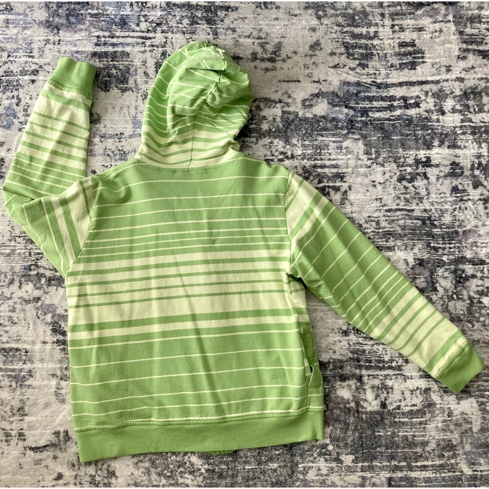 Ashley Stewart Striped Track Hoodie - Picture 7 of 8